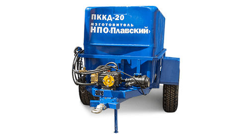 Прицеп к трактору ПККД-20 с поливомоечным оборудованием высокого давления